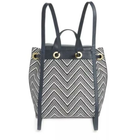 NWT Michael Kors Junie Md Flap Woven Leather - Picture 3 of 8